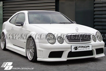ชุดแต่งรอบคัน Mercedes CLK w208 WIDEBODY ทรง Prior-Design